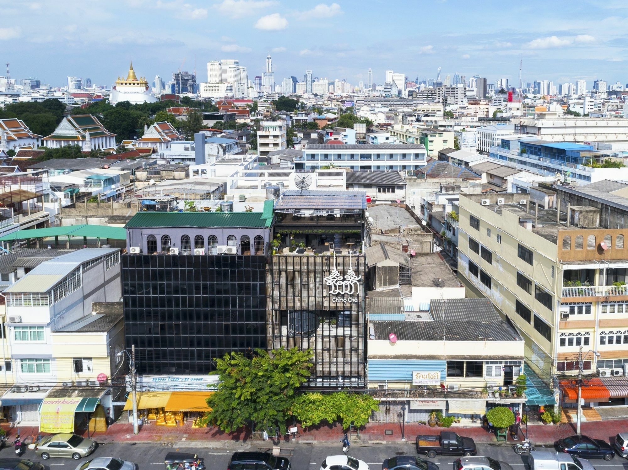 Chingcha Bangkok Hostel Exterior foto